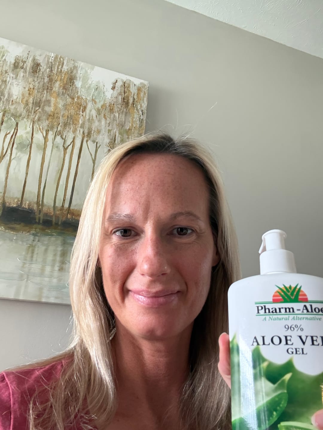 Customer photo review of Aloe Vera Gel