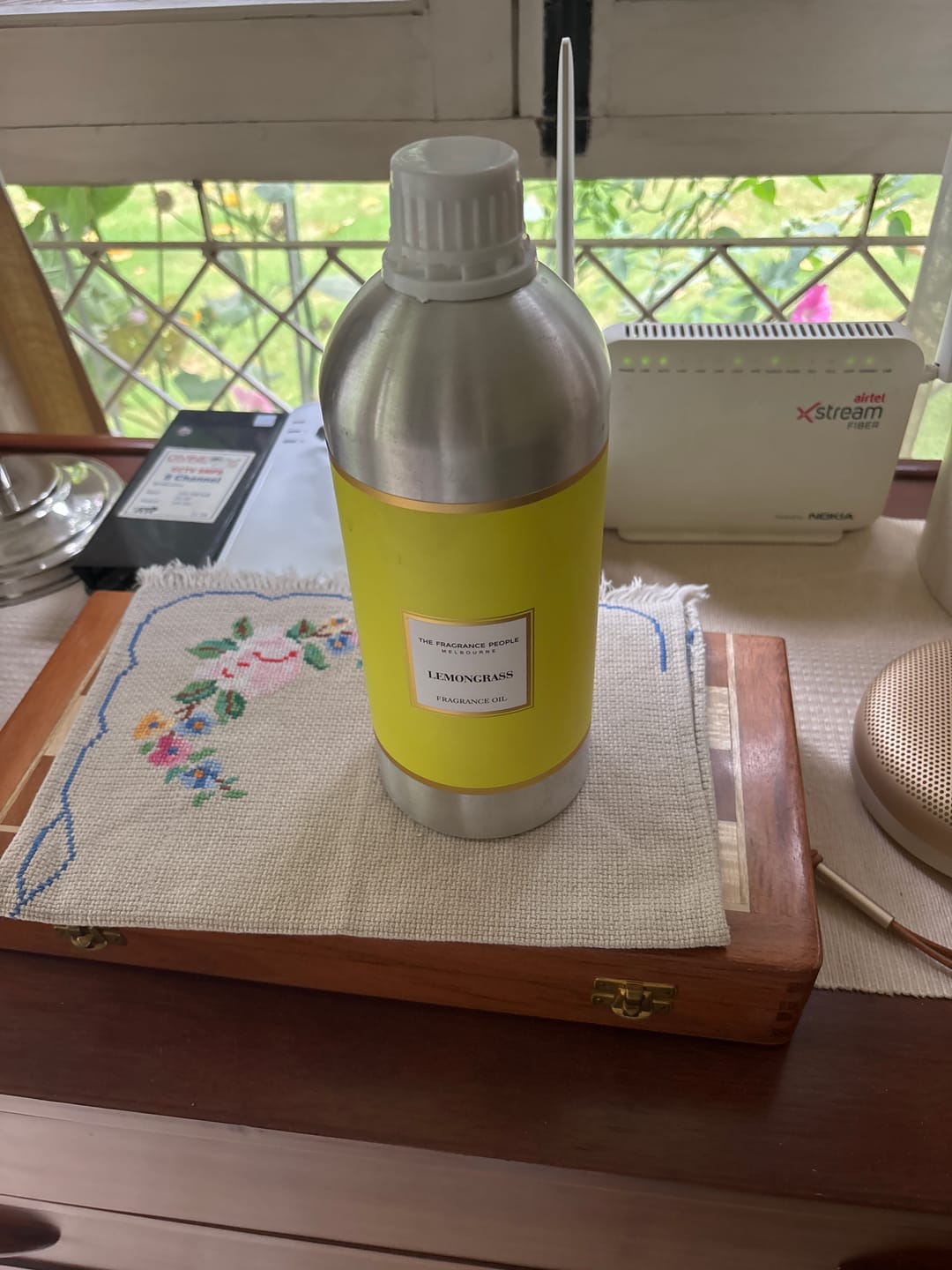Customer photo review of Lemon Grass Fragrance Oil  (1 Litre)