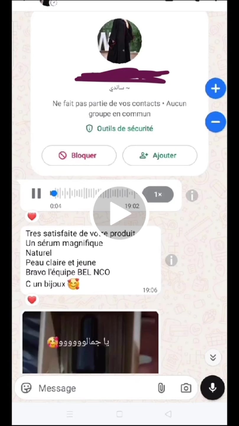 Customer video review of RETINOL COMPLEX SERUM