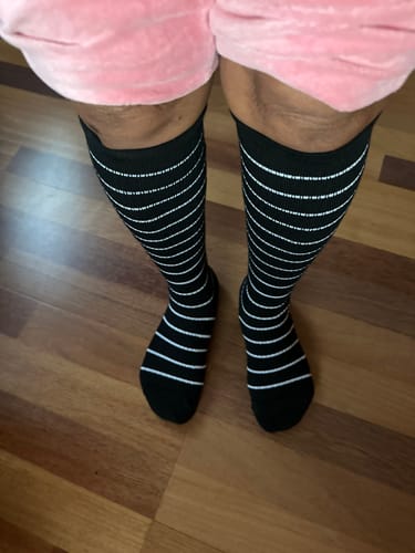 Customer photo review of Støttestrømper
