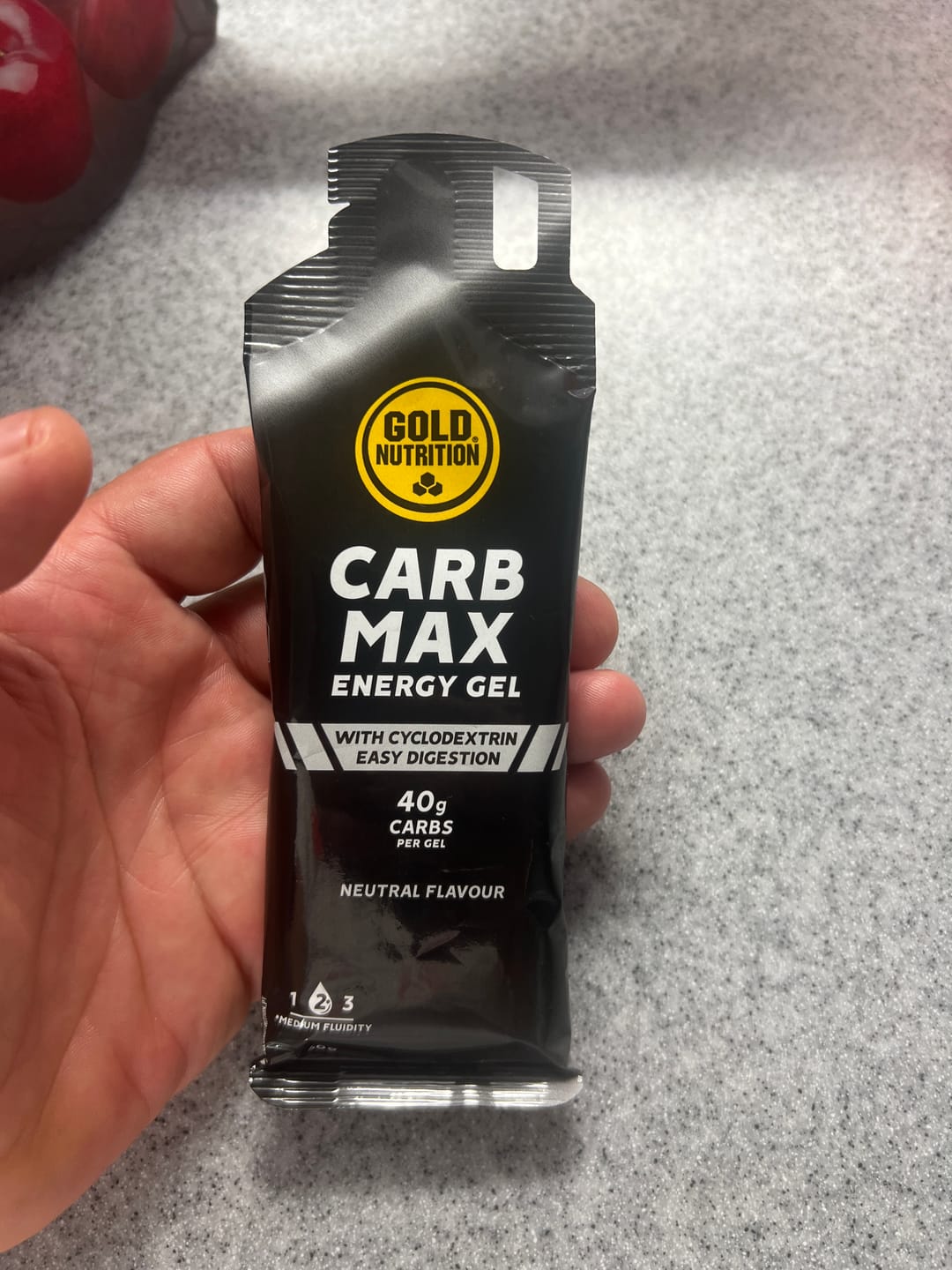 Customer photo review of Carb Max Energy Gel