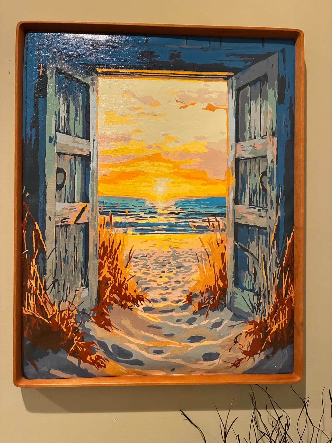 Customer photo review of Door to Sunset