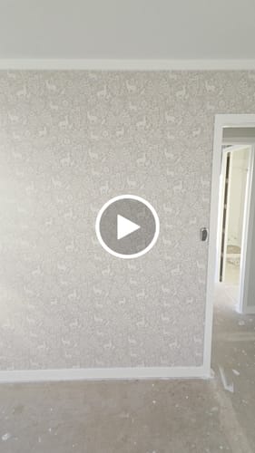 Customer video review of Deer Woods Wallpaper - Taupe