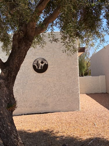 Customer photo review of Desert View - Metal Wall Art