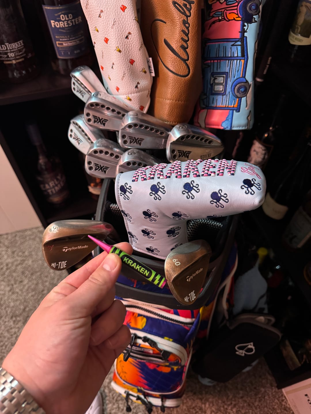 Customer photo review of 💘 Vice Baby Blade Putter Cover - "Soft Leather. Hard Looks."