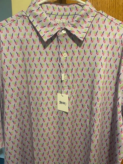 Customer photo review of The Hangover Cure Men's Polo