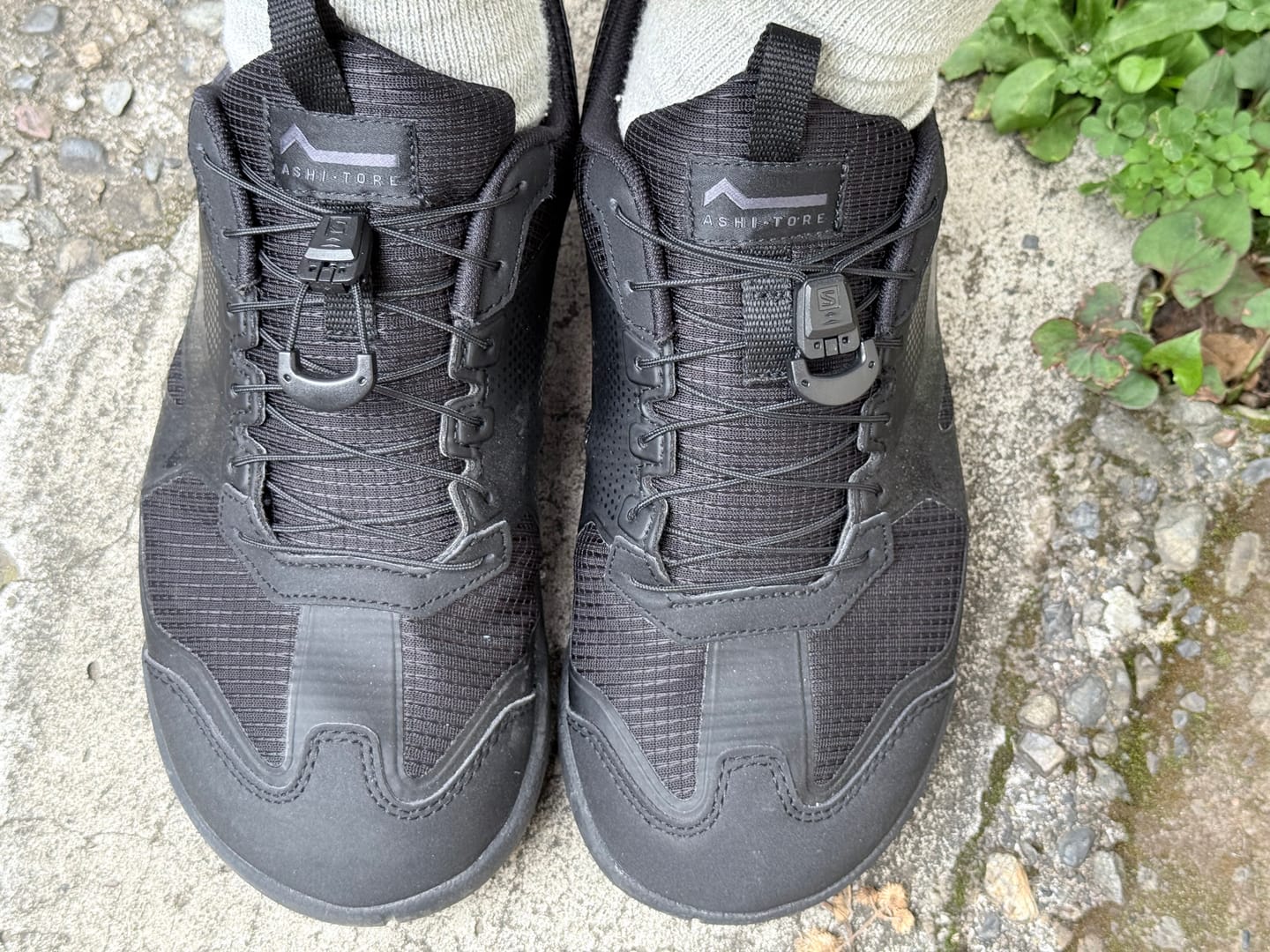 Customer photo review of アシトレウォーキングシューズ