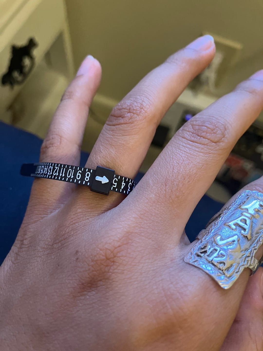 Customer photo review of FREE RING SIZER