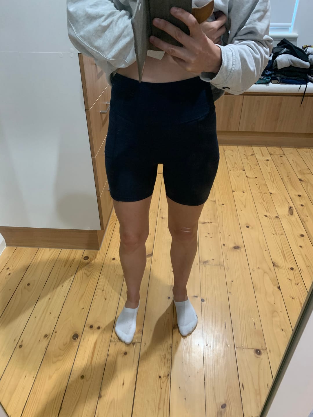 Customer photo review of Hemp Bike Short with Pockets