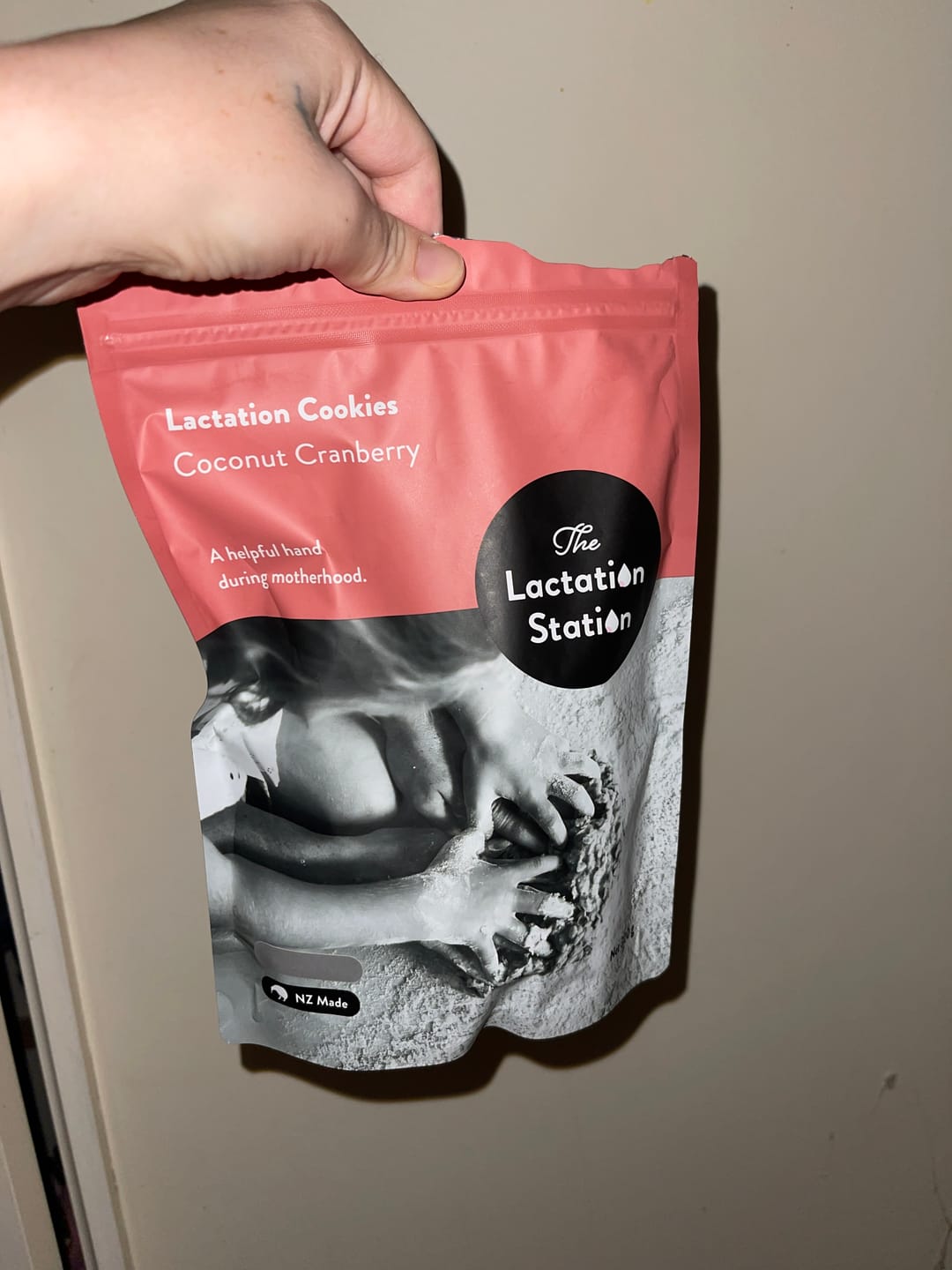 Customer photo review of Coconut Cranberry Lactation Cookies
