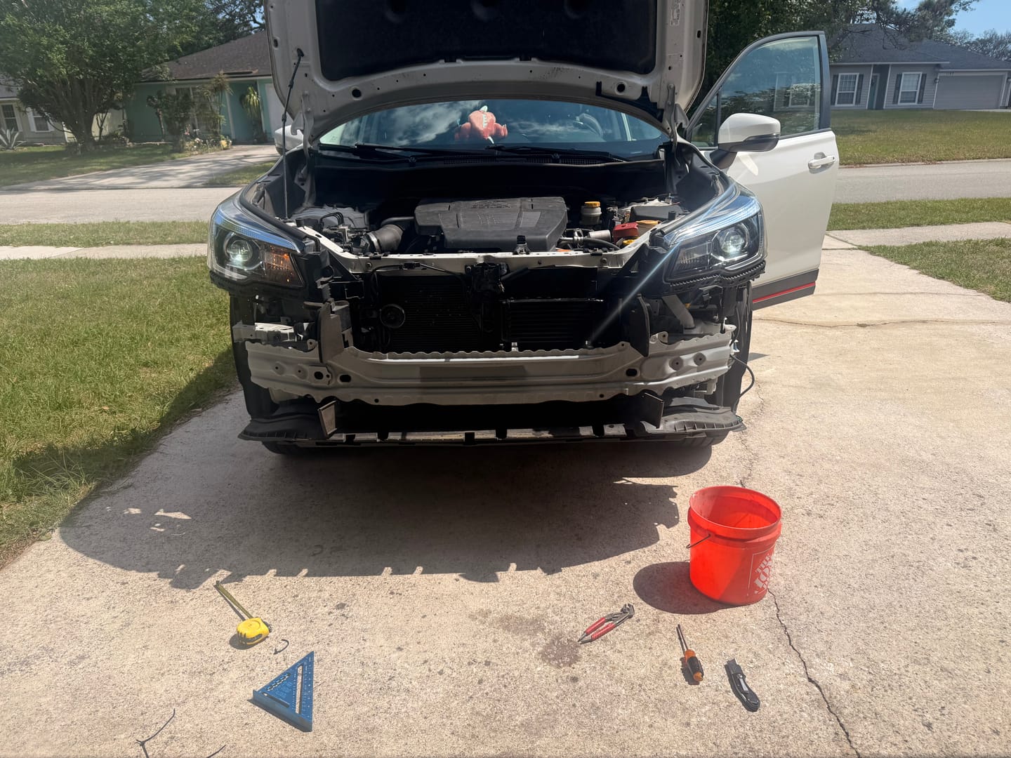 Customer photo review of CVT Transmission Oil Cooler Kit for 2018-2025 Forester, Crosstrek, Impreza