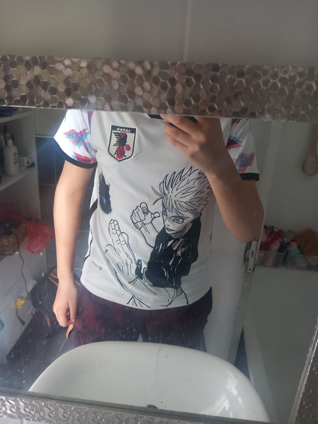 Customer photo review of MAILLOT JAPON 2022/23 - EXTERIEUR EDITION GOJO