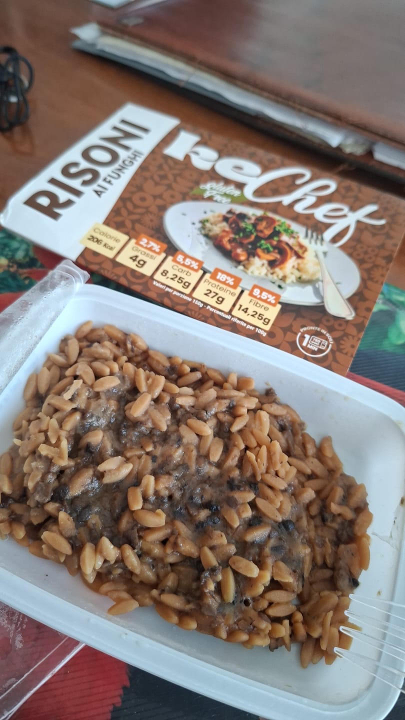 Customer photo review of Risoni keChef ai funghi Pronti