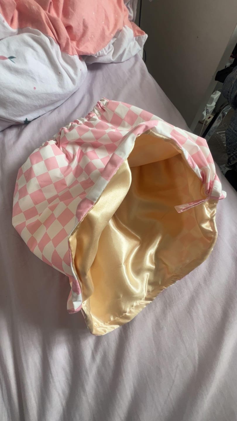 Customer photo review of Lumelle Shower Cap