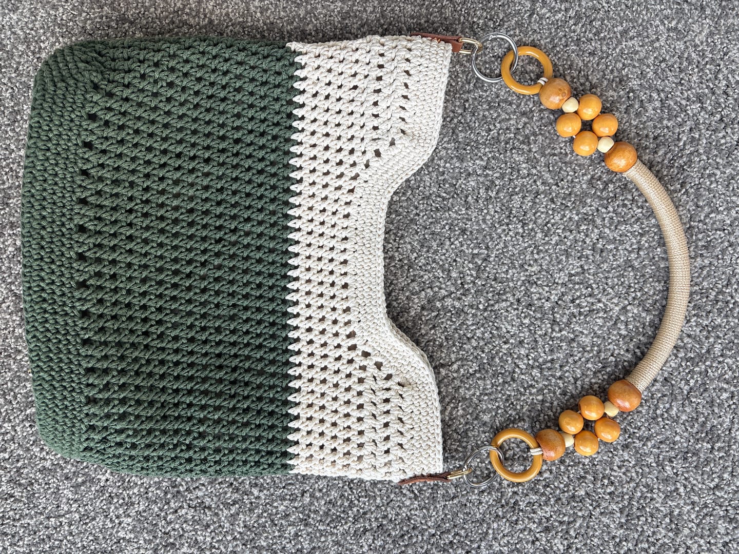Customer photo review of CrochetPark™ Sunny Beach Tote crochet kit