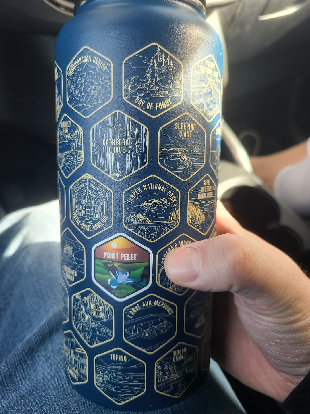 Customer photo review of Canada Bottle + Stickers