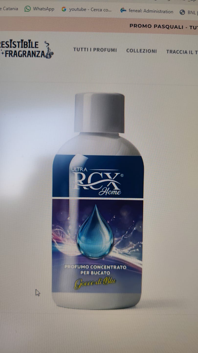 Customer photo review of RCX HOME® PROFUMO LAVATRICE CONCENTRATO PER BUCATO "MUSCHIO BIANCO" 200ML