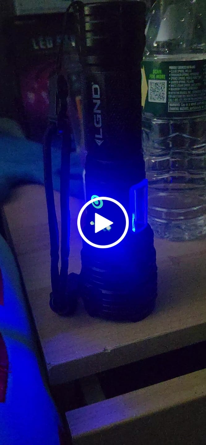 Customer video review of LGND Outdoors® Ultra-High Intensity Flashlight