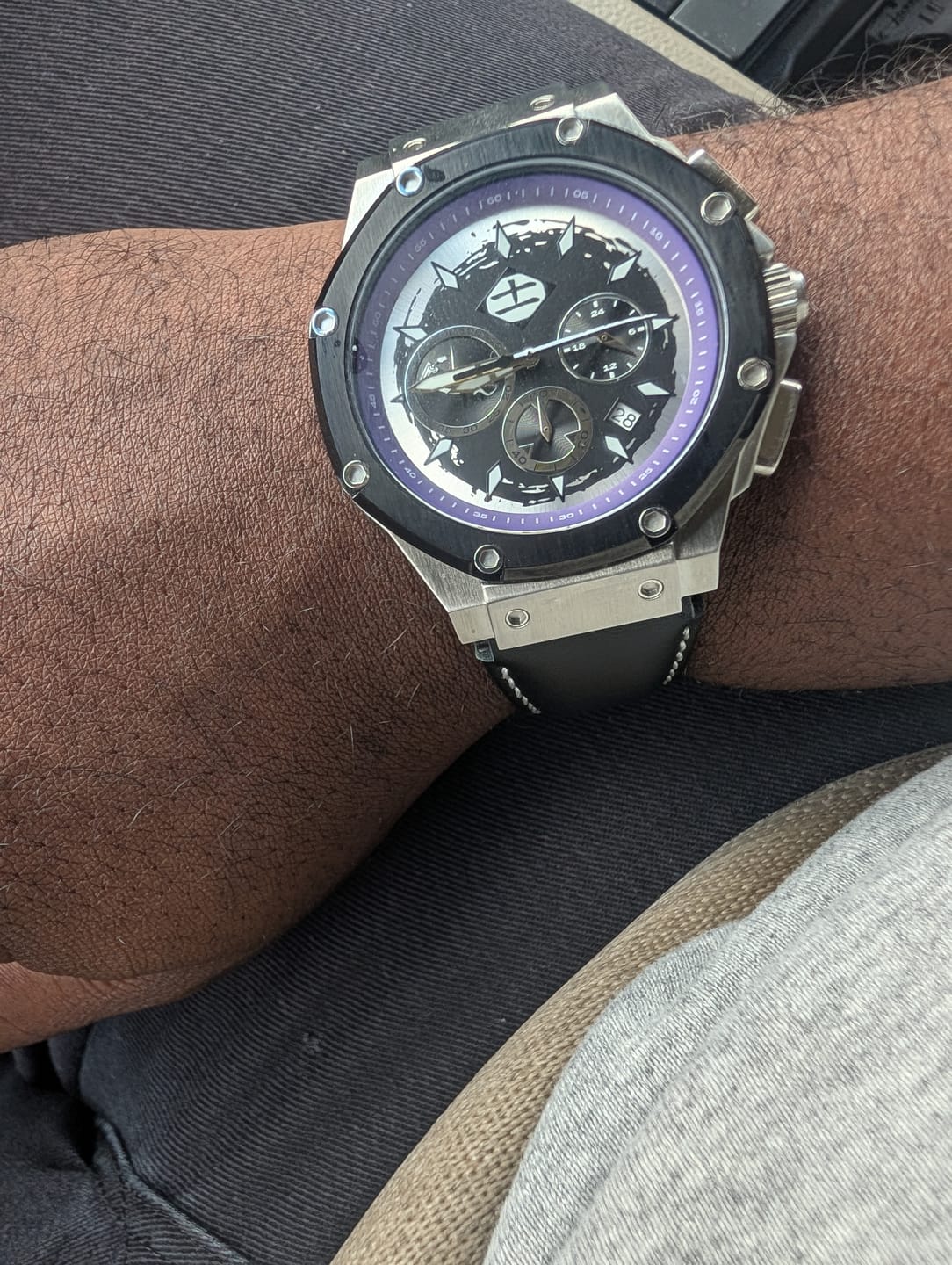 Customer photo review of AM1048BL - BLEACH KENPACHI WATCH