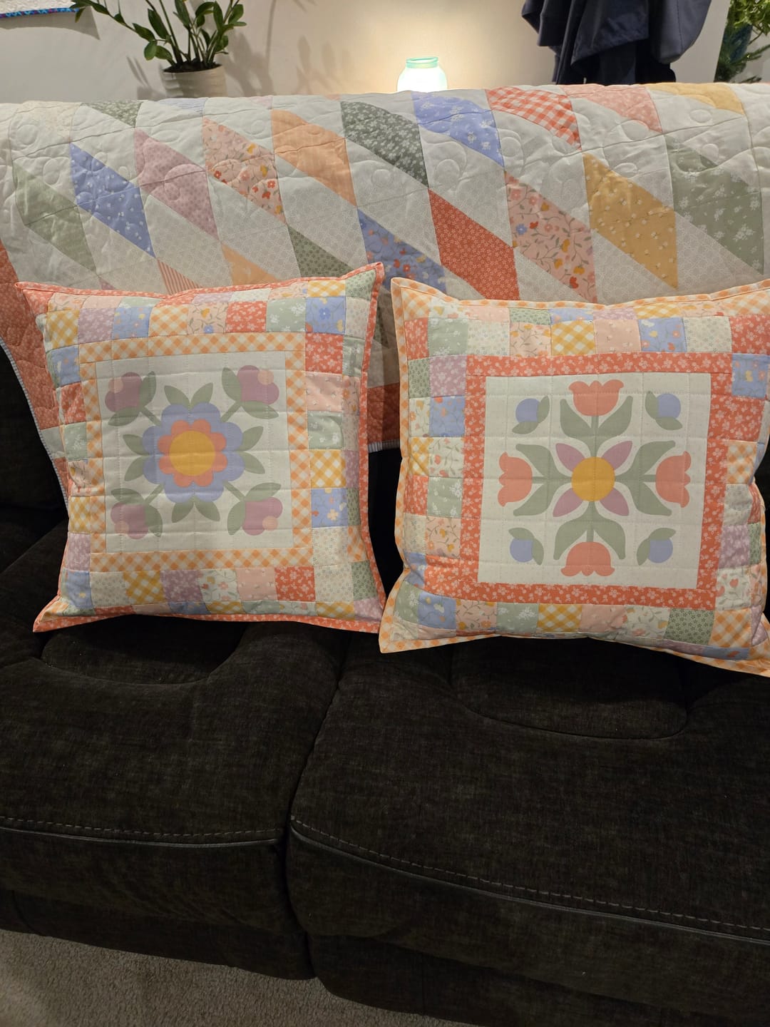 Customer photo review of Pastel Prairie Pillow Kit (Set of 2)