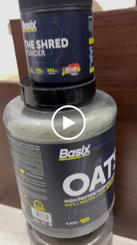 Customer video review of Basix Oats - High Protein Porridge Oats Supplement, Golden Syrup 6.6 LB