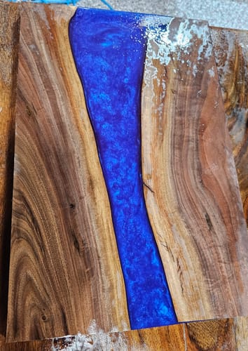 Customer photo review of 18x12x2" Silicone Mold For Epoxy Resin - Charcuterie Board Form