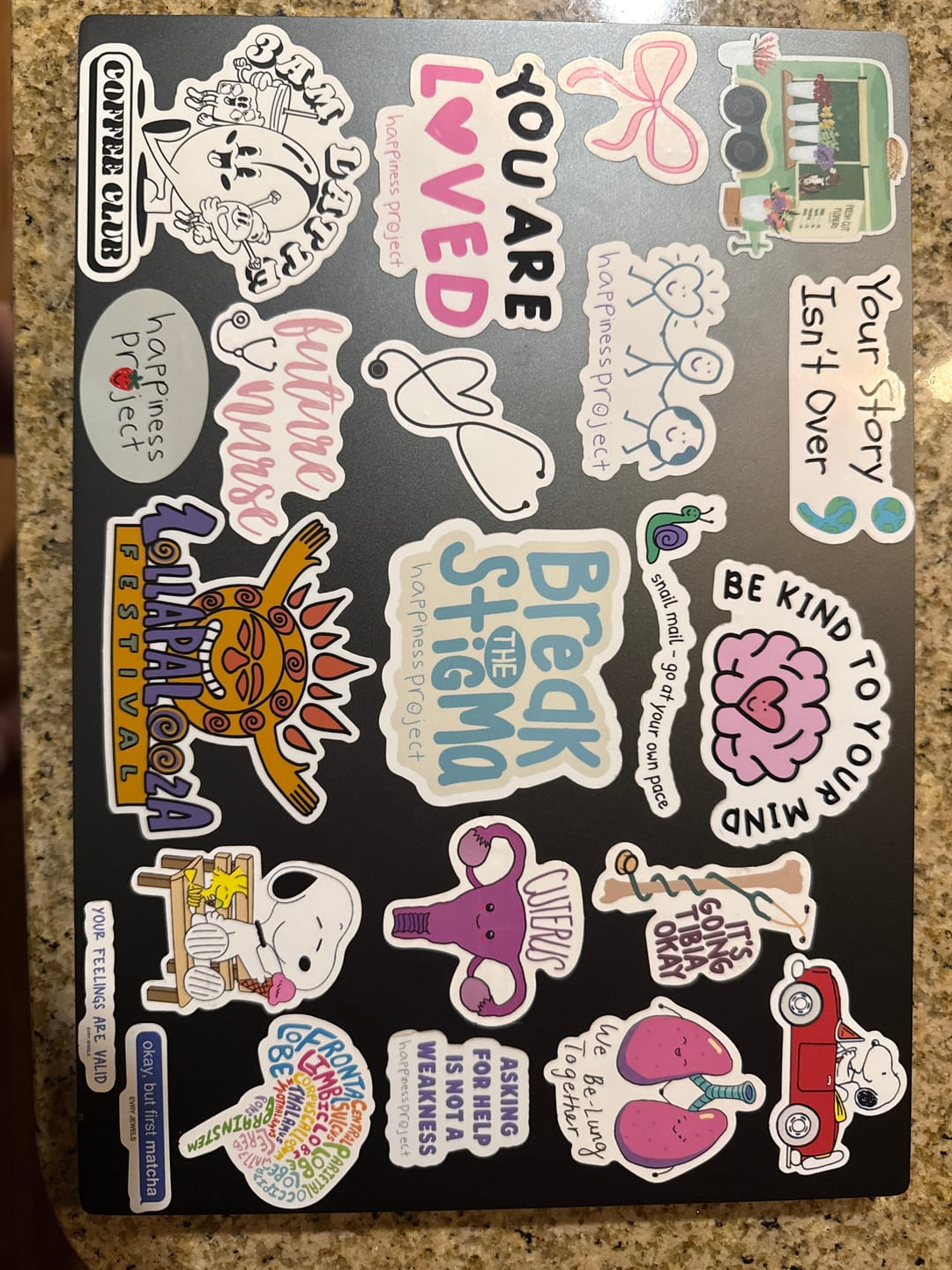 Customer photo review of Happiness Project Sticker Club