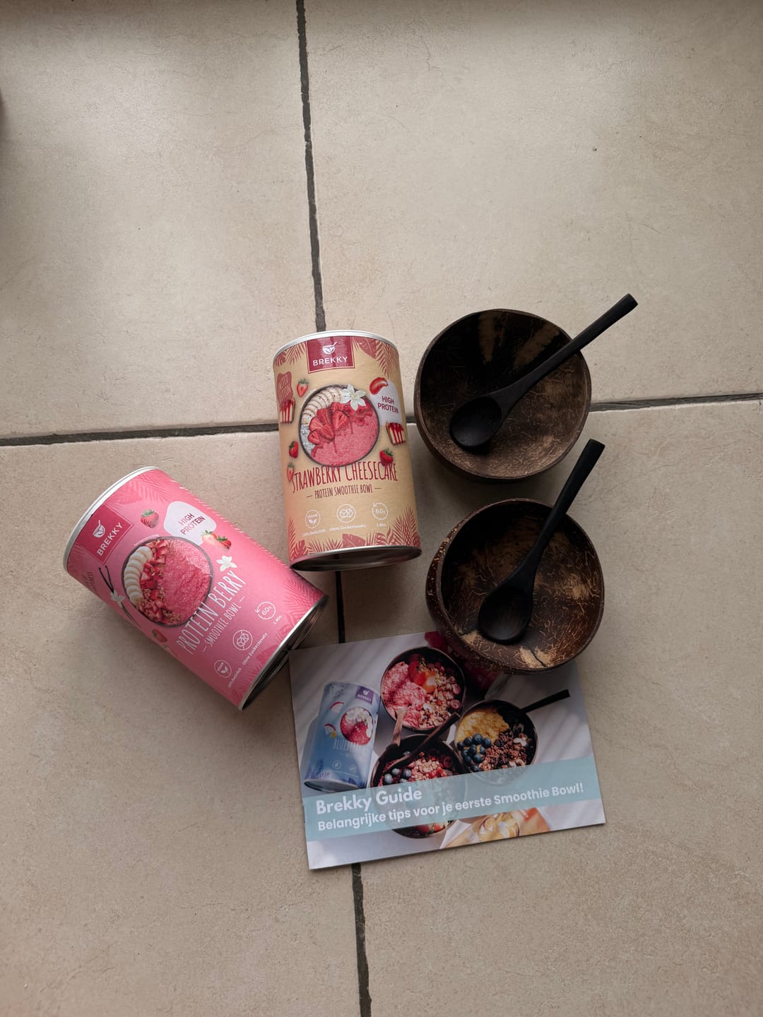 Customer photo review of Handgemaakte Kokosnoot Kom Set