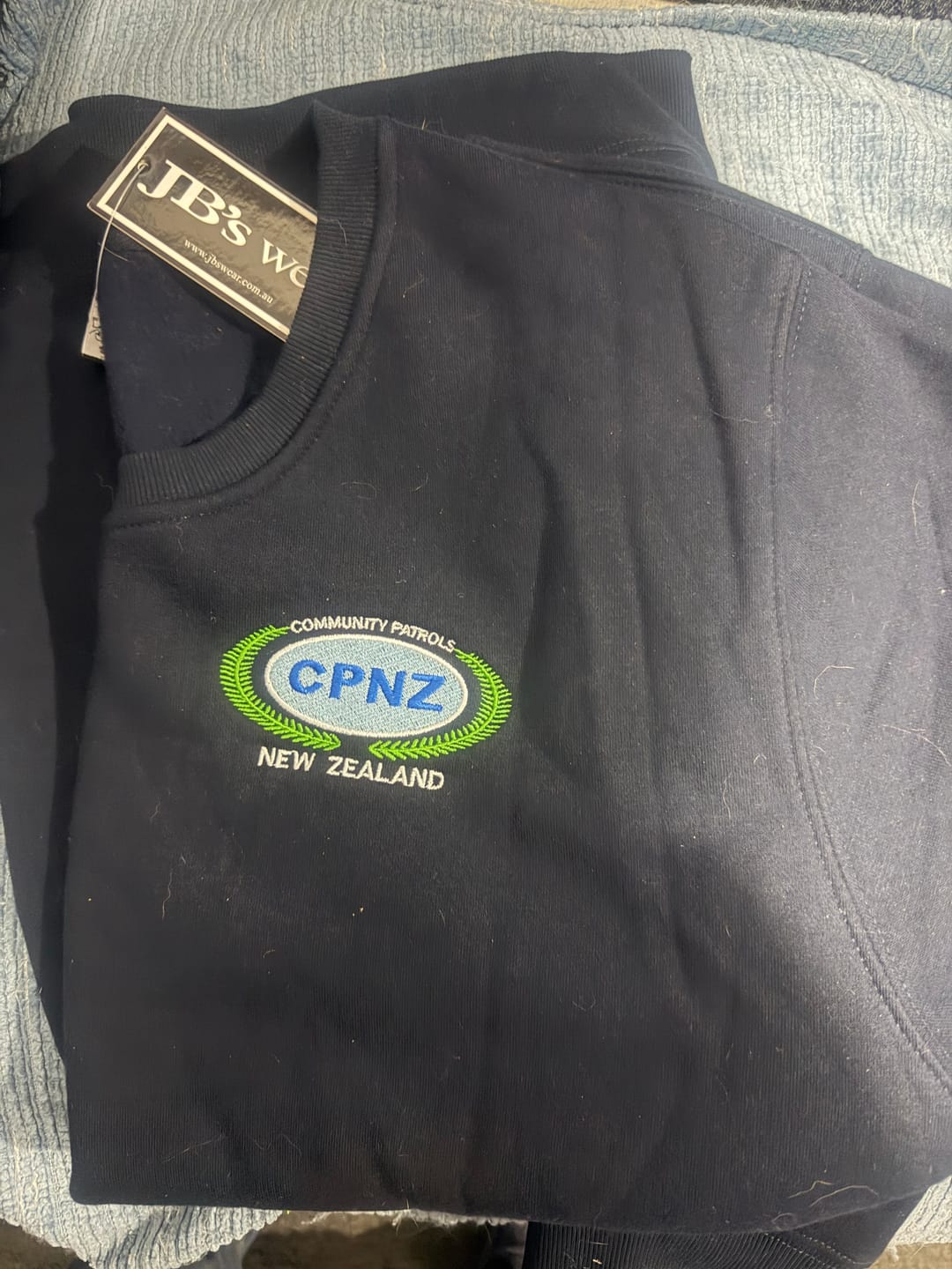 Customer photo review of Logo Embroidery