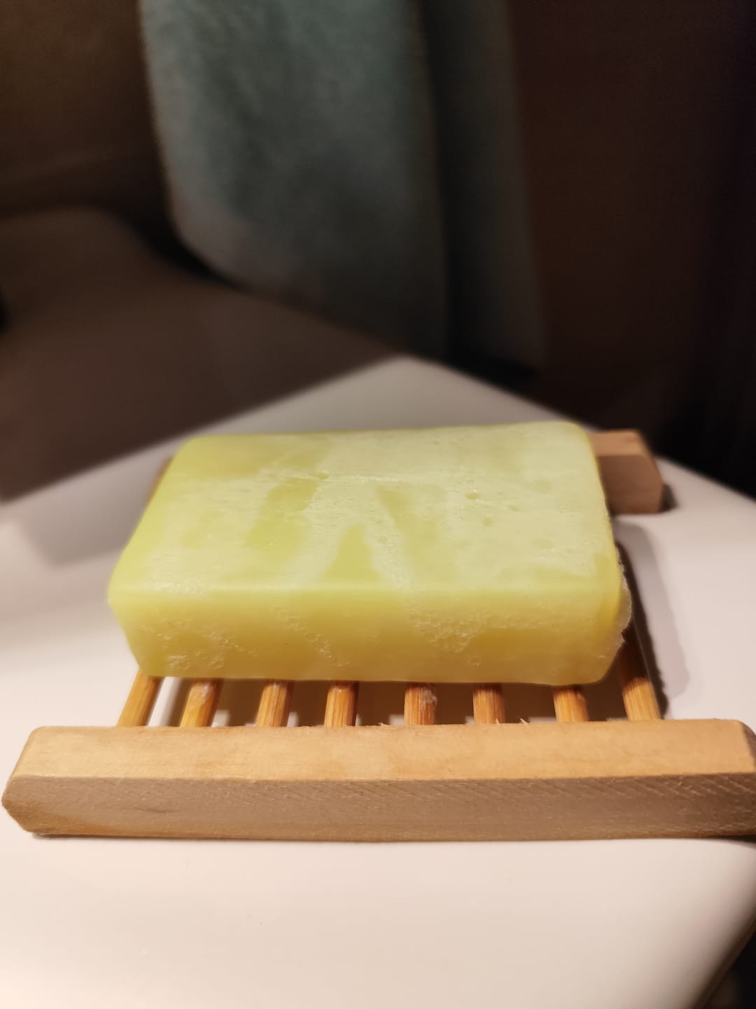 Customer photo review of Sage & Olive Leaf Extract Herbal Soap