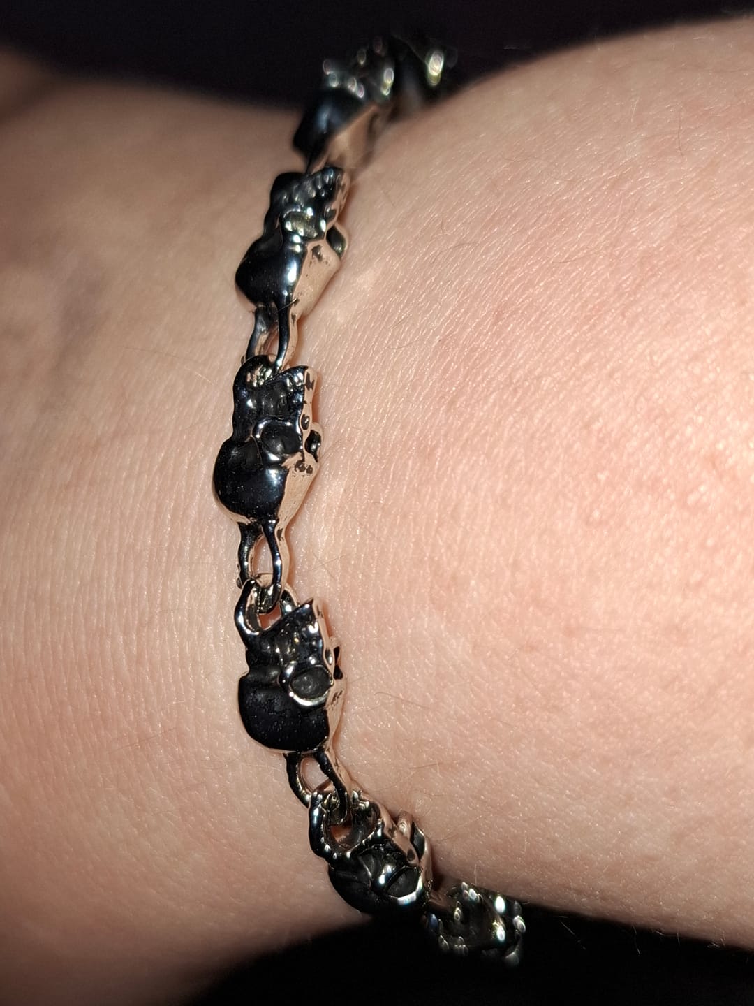 Customer photo review of Bone Bracelet