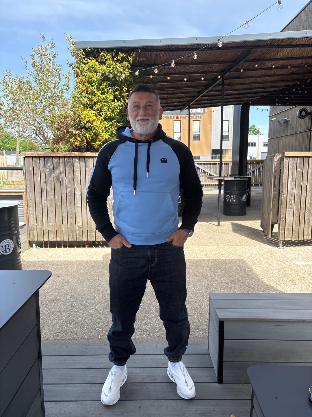 Customer photo review of LOM – Jogpant Denim – Brut