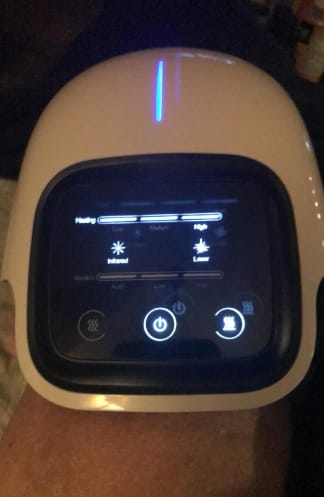 Customer photo review of Electric Knee Massager