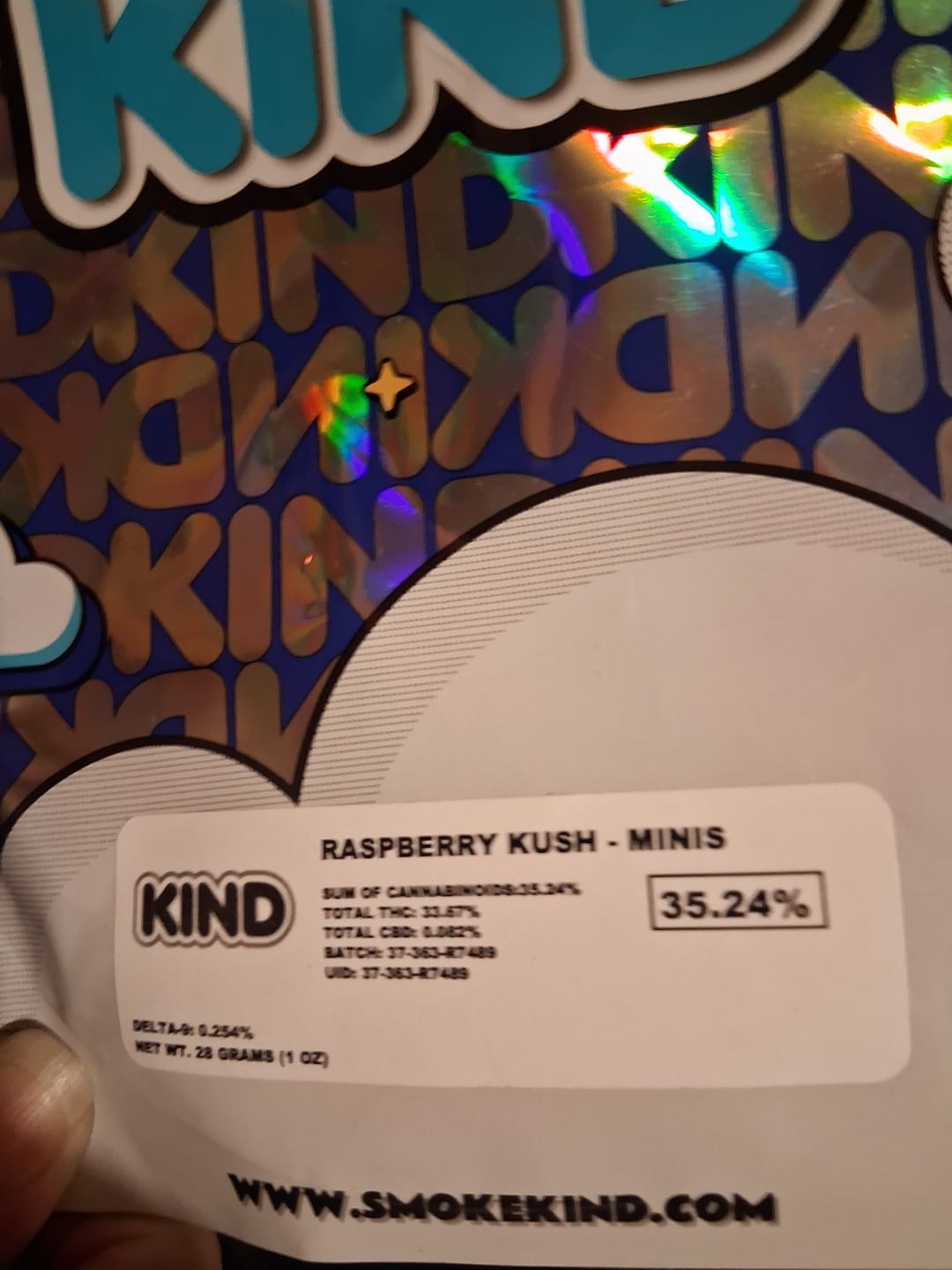 Customer photo review of CheeseCake 41- Bulk - Indica
