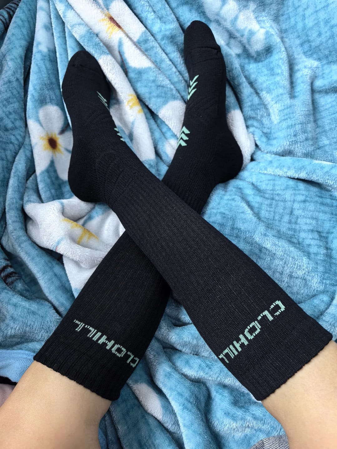 Customer photo review of Knee High Socks 8 Pairs