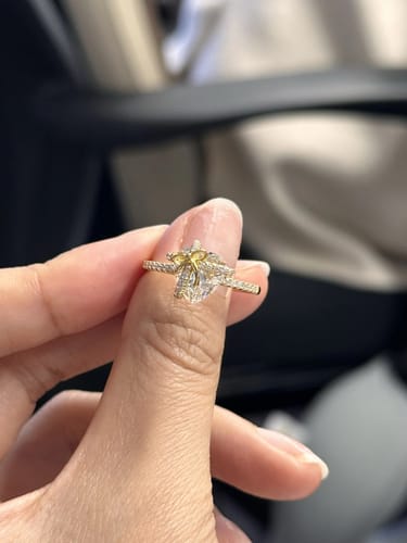 Customer photo review of Heart Promise Ring | Limited Edition