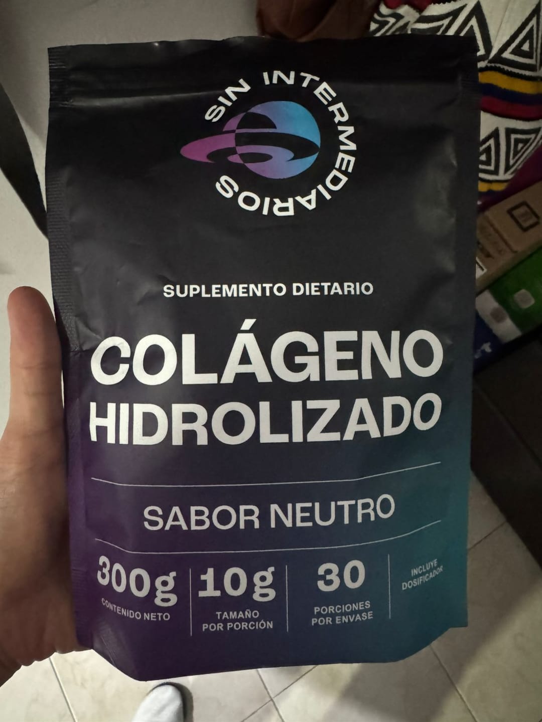 Customer photo review of Colágeno Hidrolizado