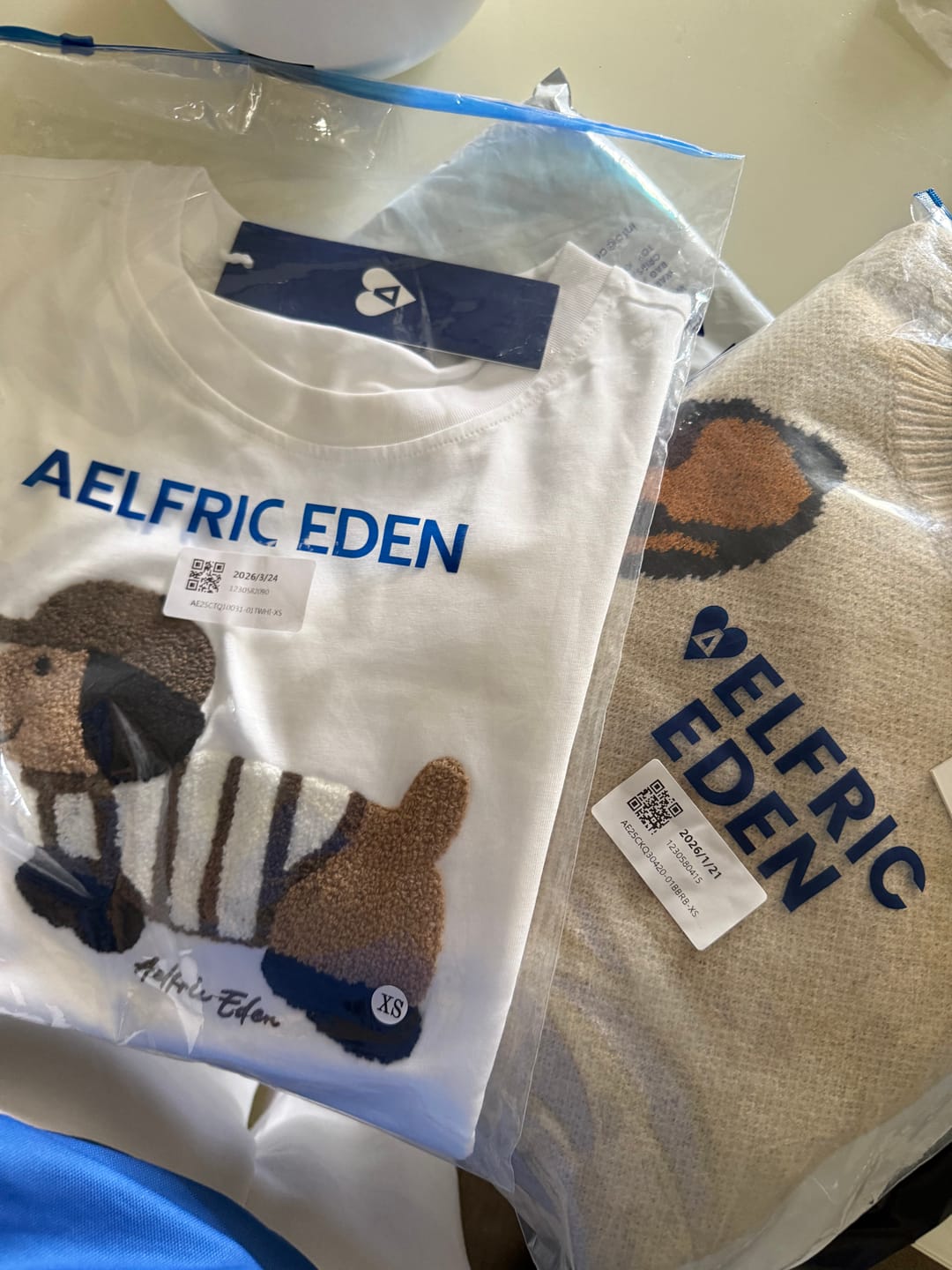 Customer photo review of Aelfric Eden Hand Drawn Dachshund Jacquard Sweater