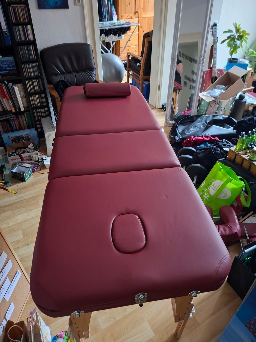 Customer photo review of Massageliege Massunda All Inklusive