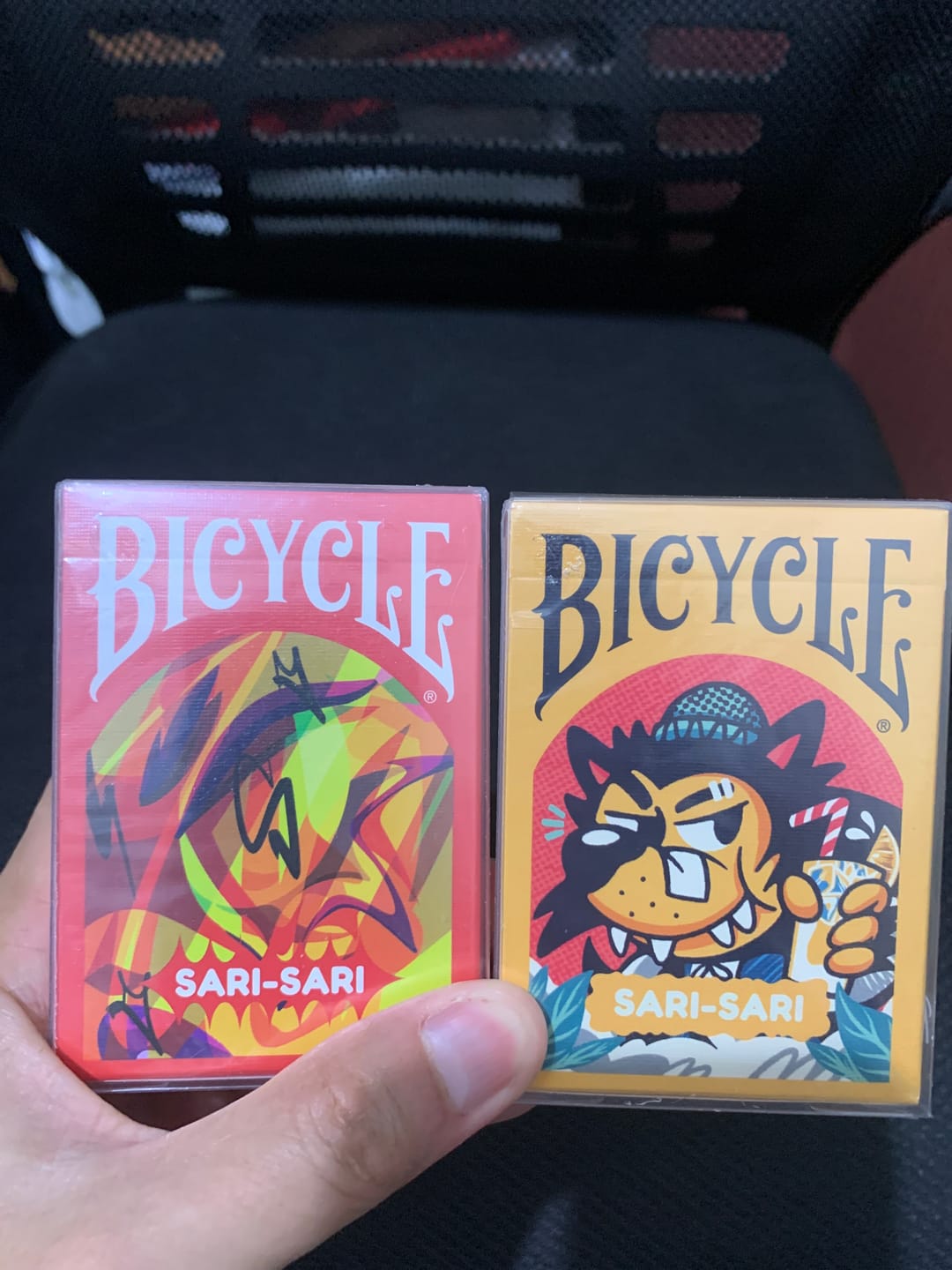 Customer photo review of Bicycle Sari-Sari Lemonade Playing Cards