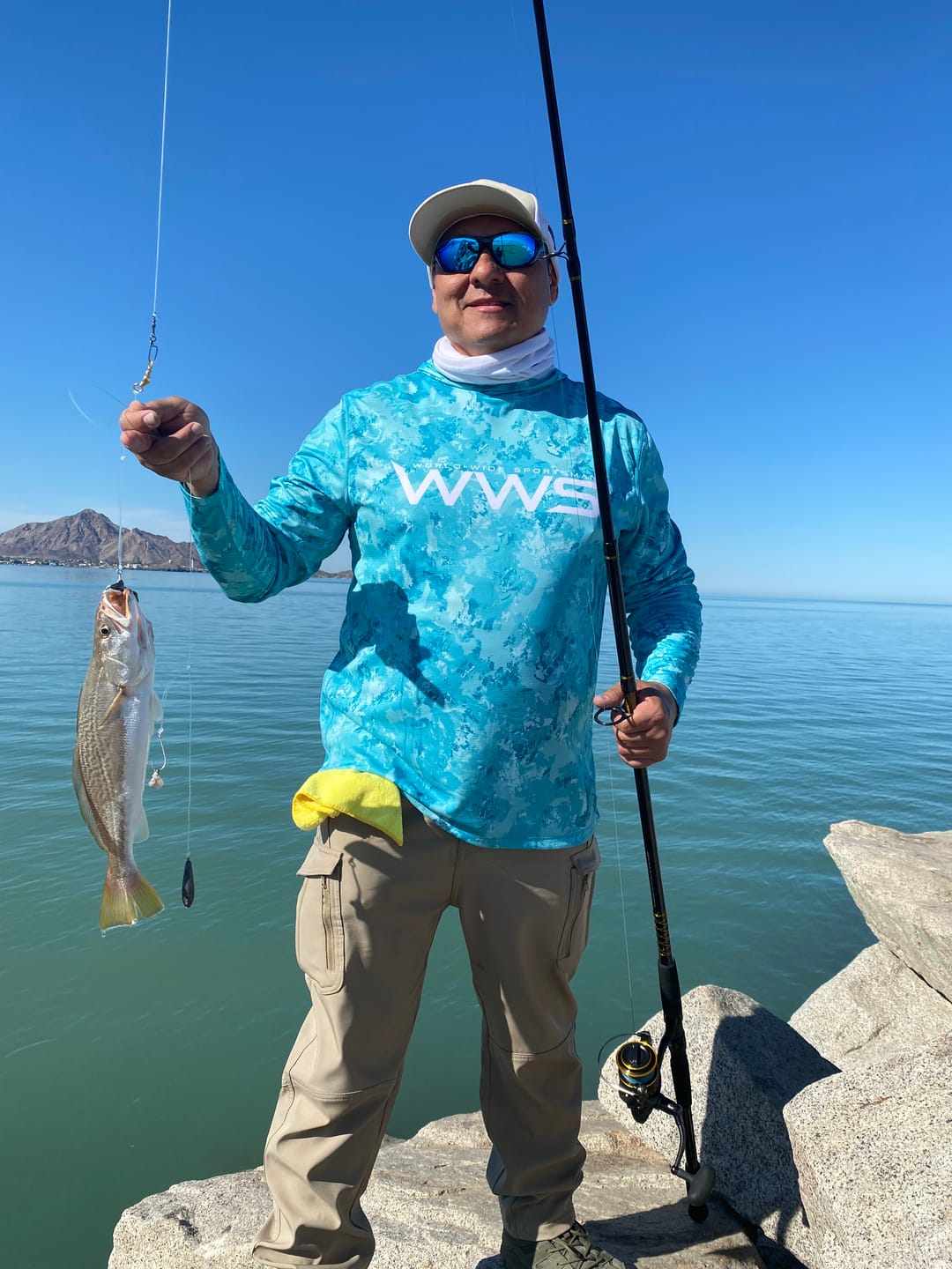 Customer photo review of Blue Wave or Moss Camo 300-2000 Yard Spools