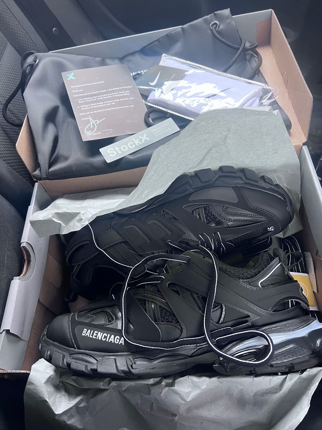 Customer photo review of Balenciaga Track 2.0 LED