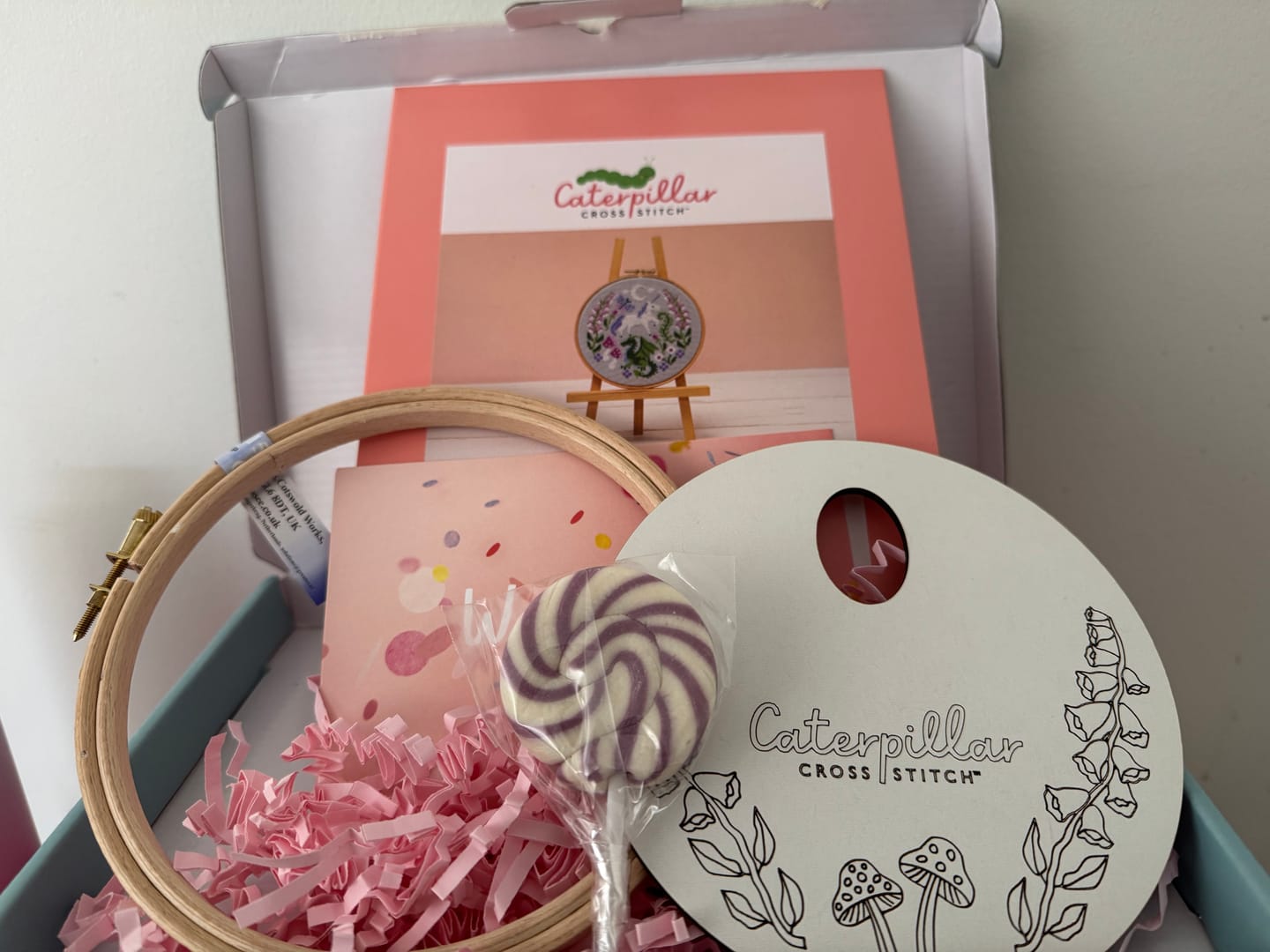 Customer photo review of Caterpillar Club Subscription Box - Bimonthly