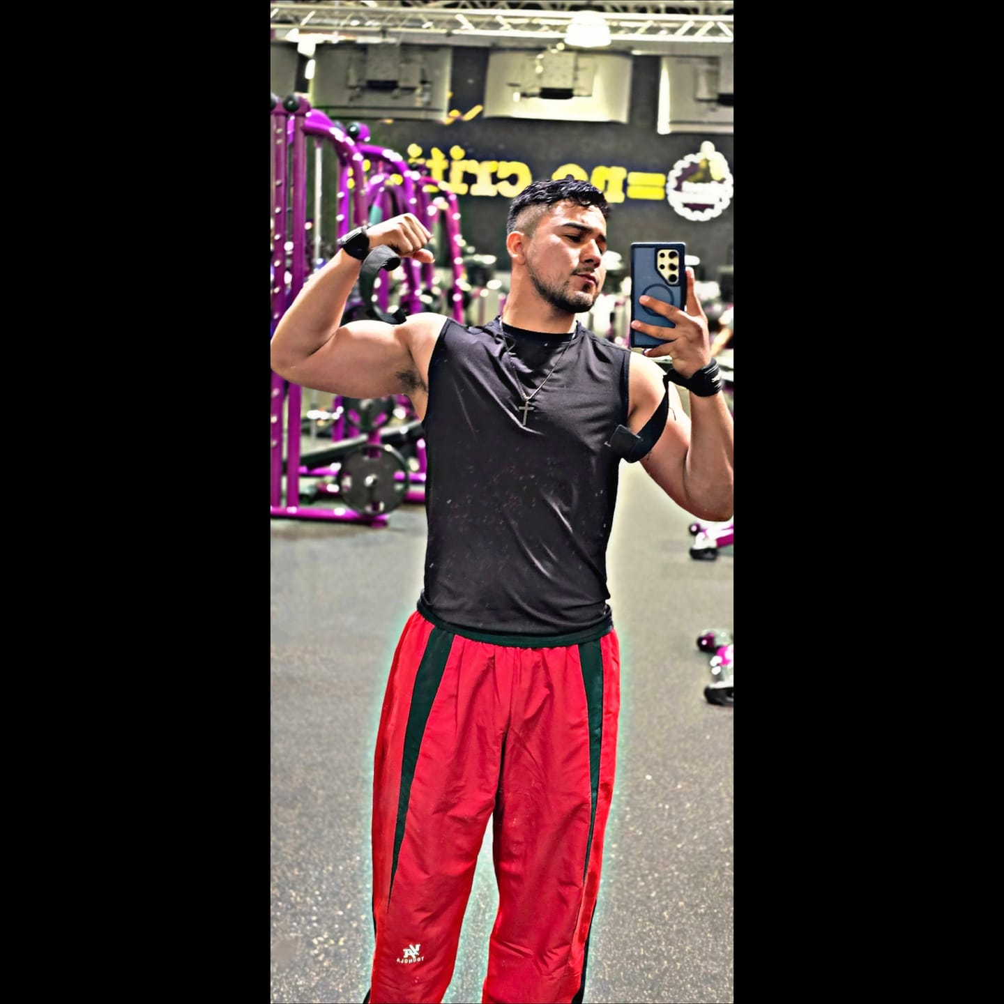 Customer photo review of 2057 - Fight Week Tracksuit Pants