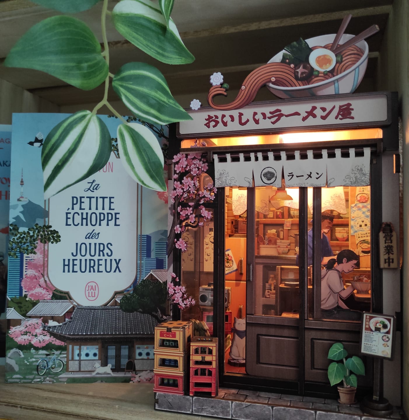Customer photo review of Book Nook Oishii Kyoto