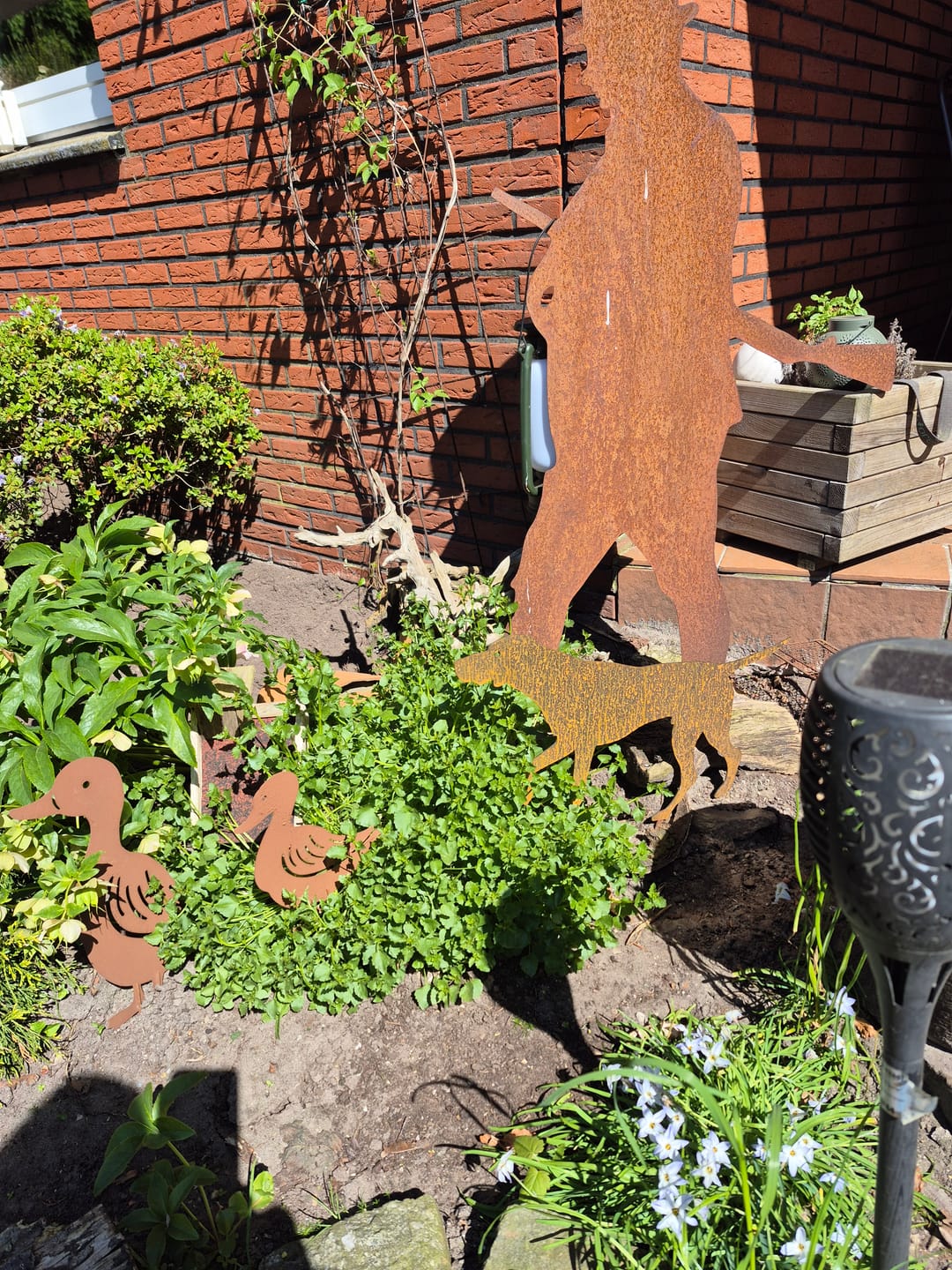 Customer photo review of Gartenstecker Deutsch Kurzhaar