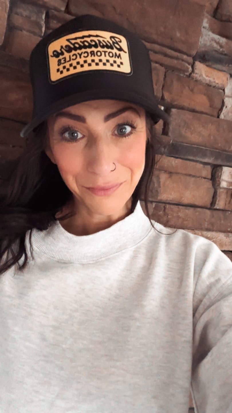 Customer photo review of 'Banner’ Foam Trucker Hat - Black