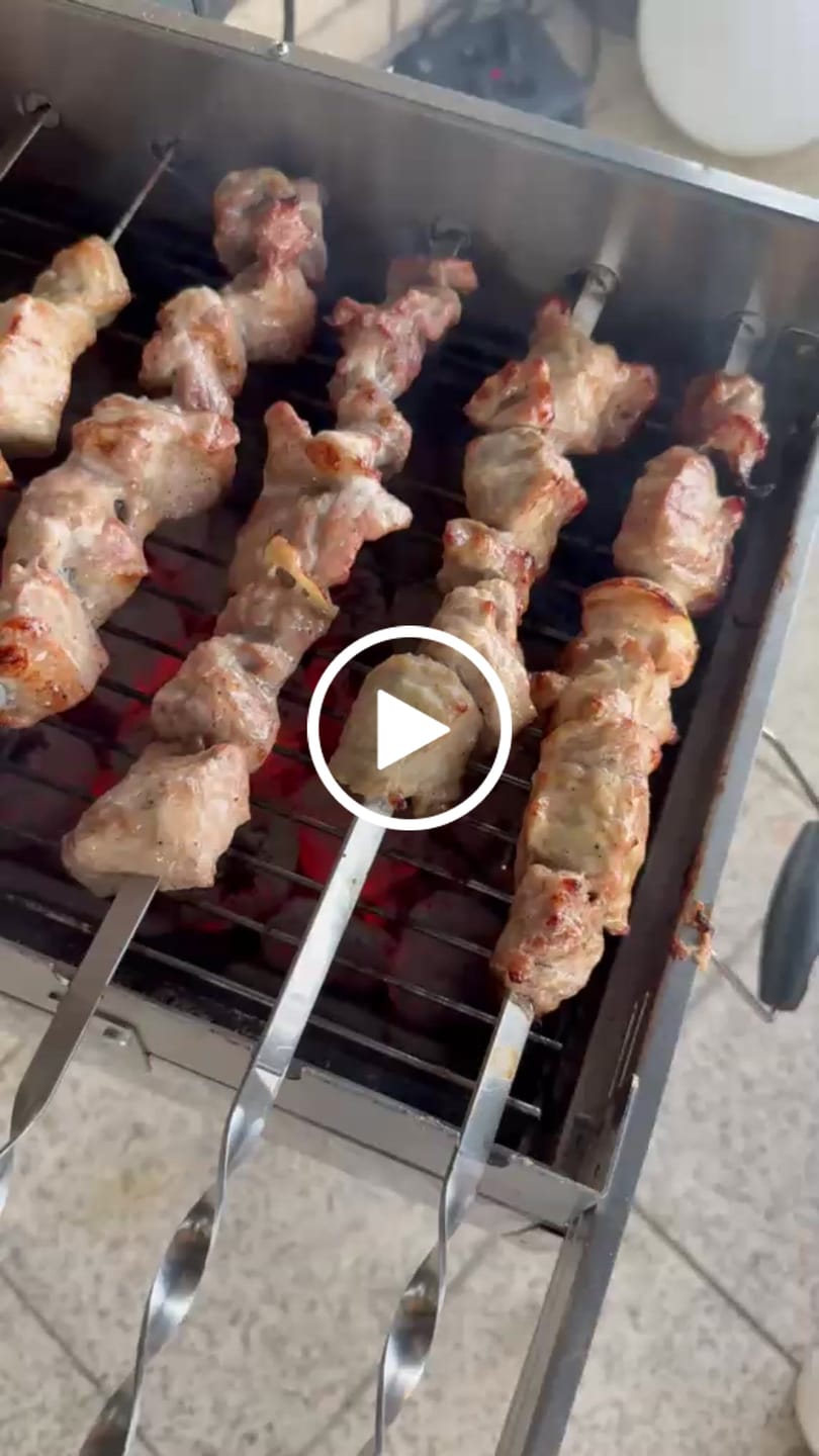 Customer video review of Rinder-Schaschlik BBQ – rauchig-süß mariniert & grillfertig | mySchaschlik