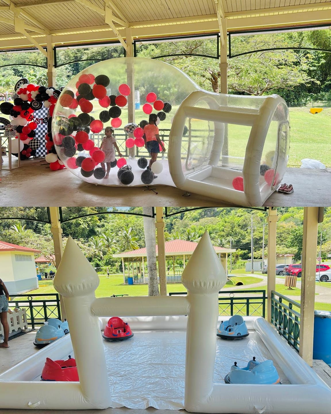 Customer photo review of Bubble House. En oferta.