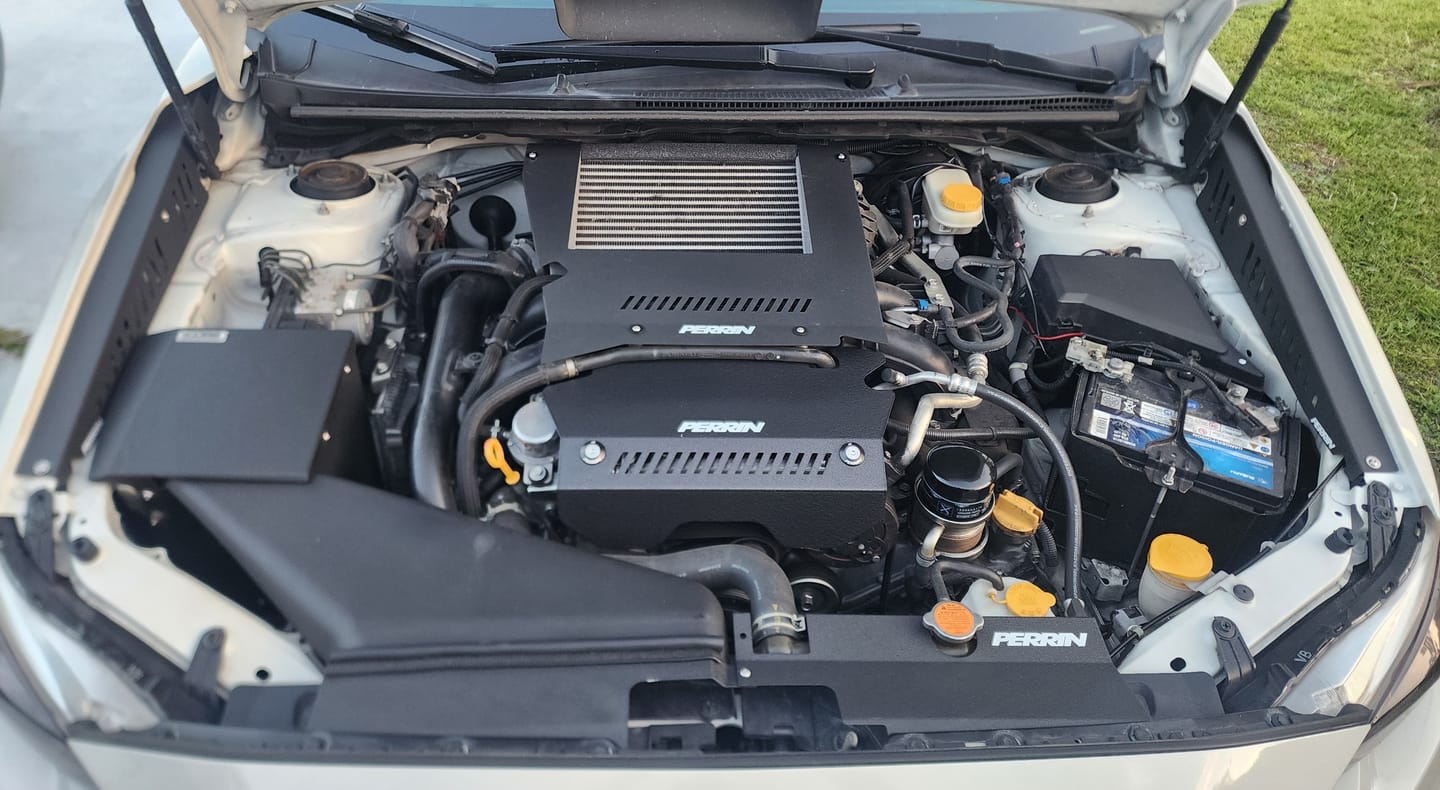 Customer photo review of Intercooler Shroud for 2015-2021 WRX